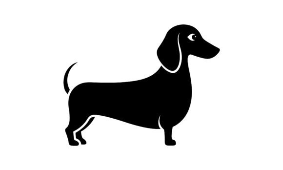 Black Dachshund Silhouette Embroidery Design Review