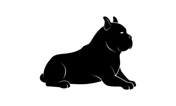 Black Dog Silhouette Resting Review
