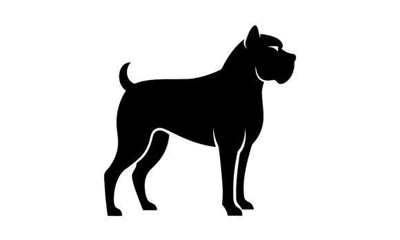 Black Silhouette of a Cane Corso Dog Embroidery Review