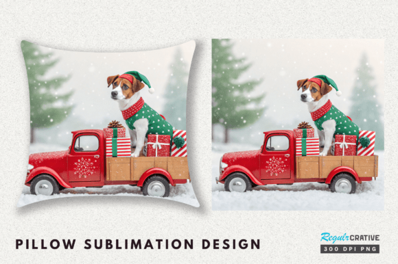 Christmas Dog Elf Pillow Design Review