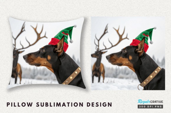 Christmas Dog Pillow Design Review