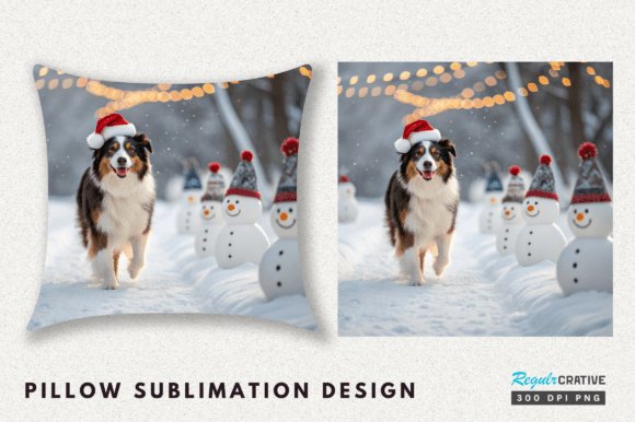 Christmas Dog Pillow Embroidery Design Review