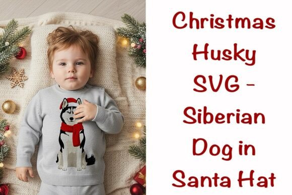 Christmas Husky SVG Review for Embroidery Projects