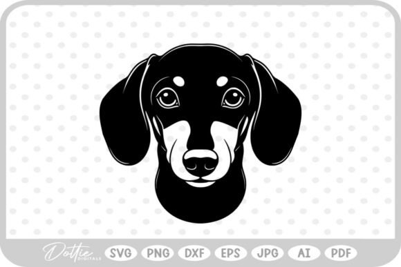 Dachshund Dog Weiner Puppy Face Head