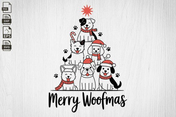 Dog Christmas, Merry Woofmas Design Review