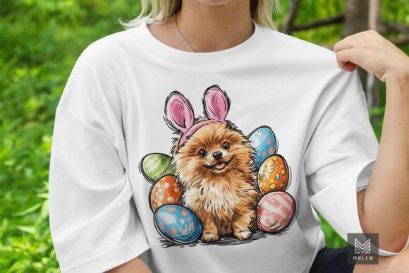 Easter Pomeranian Dog Sublimation Review
