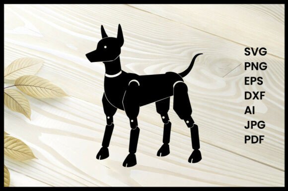 Robotic Dog Silhouette
