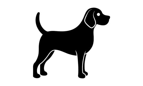 Silhouette of a Black Dog Embroidery Design Review