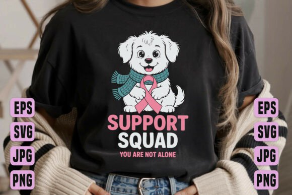 Support Squad Dog Pink Ribbon Review