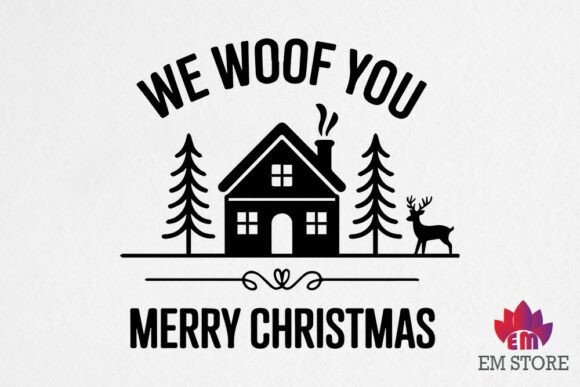 We Woof You Merry Christmas SVG Review
